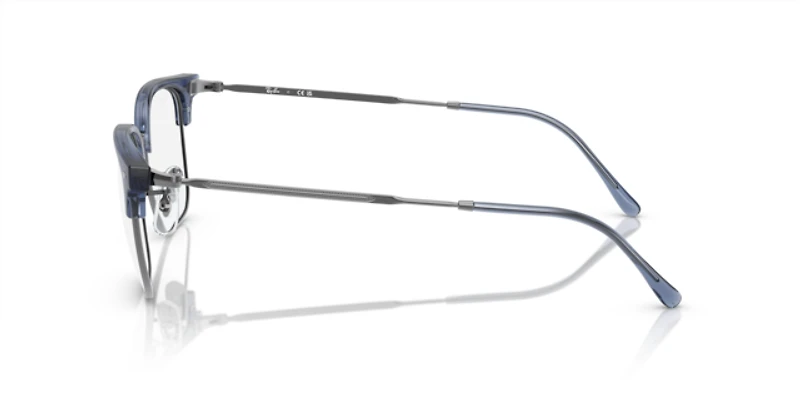 Ray-Ban Unisex Transparent Blue On Gunmetal