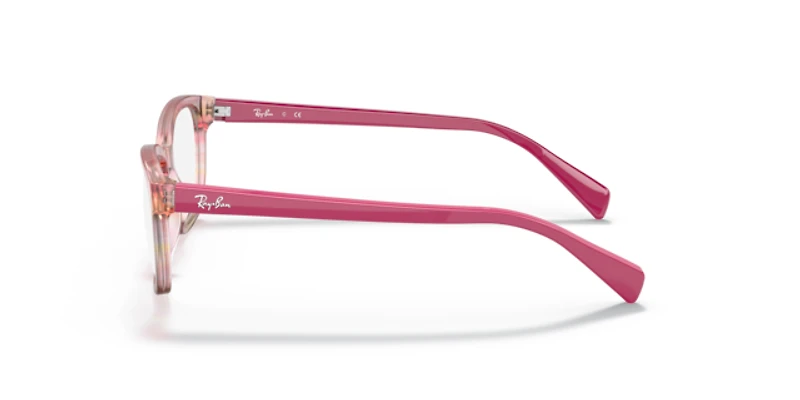 Ray-Ban_Lenses Woman Striped Fuxia