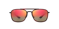 Maui Jim Unisex Tortoise Red