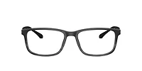 Emporio Armani Man Matte Black & Striped Grey