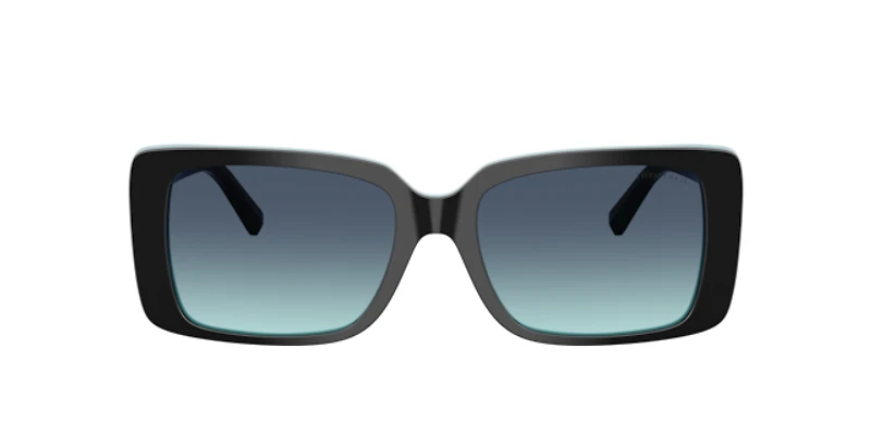 Tiffany Woman Black On Tiffany Blue