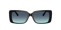 Tiffany Woman Black On Tiffany Blue