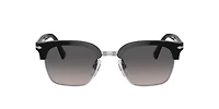 Persol Unisex Black, Silver
