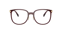 Coach Woman Transparent Burgundy