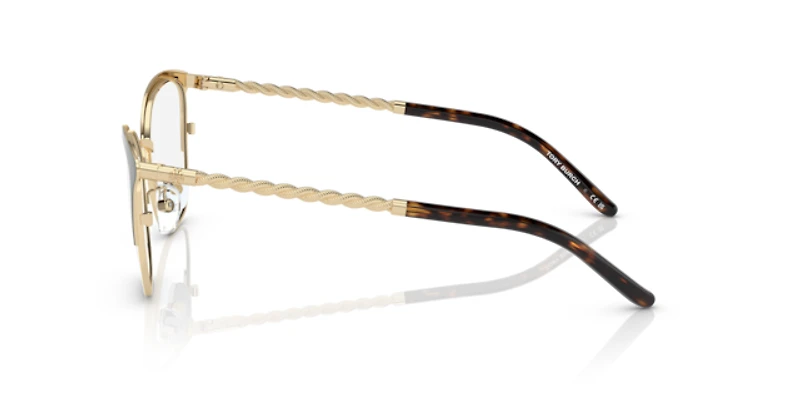 Tory Burch Woman Shiny Light Gold