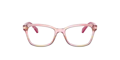 Ray-Ban_Lenses Woman Striped Fuxia