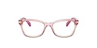 Ray-Ban_Lenses Woman Striped Fuxia