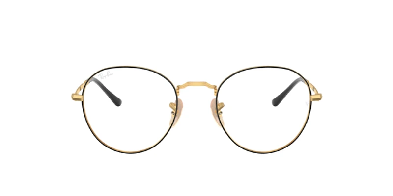 Ray-Ban Unisex Black On Gold