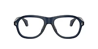 Moncler Unisex Shiny Transparent Dark Blue