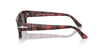 Persol Unisex Red Havana