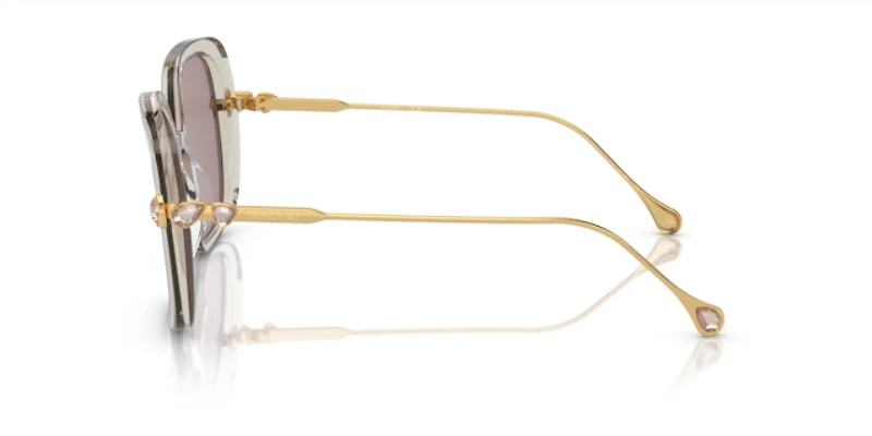Swarovski Woman Transparent Light Brown