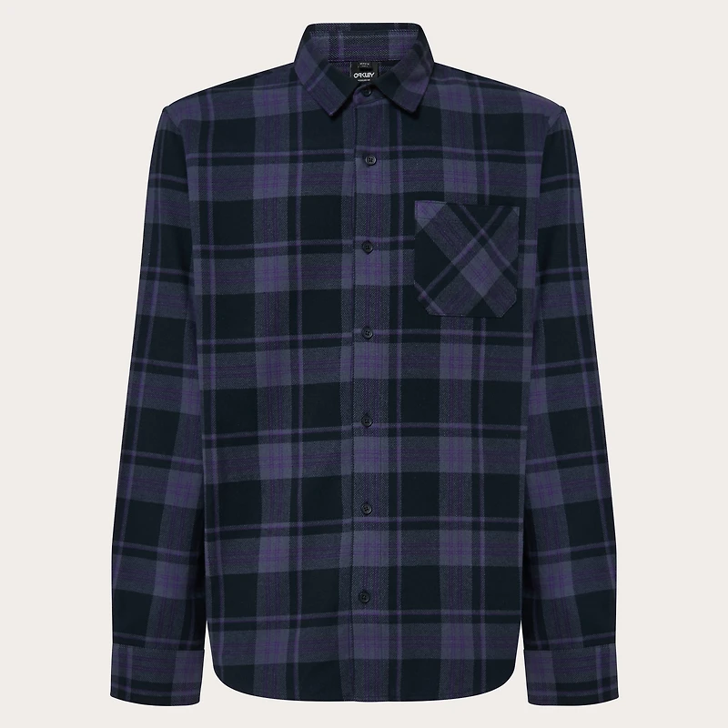 Oakley Men's Podium Plaid Ls Flannel Size: