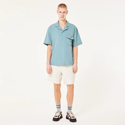 Oakley Men's Cuban Collar Ss Shirt Size: