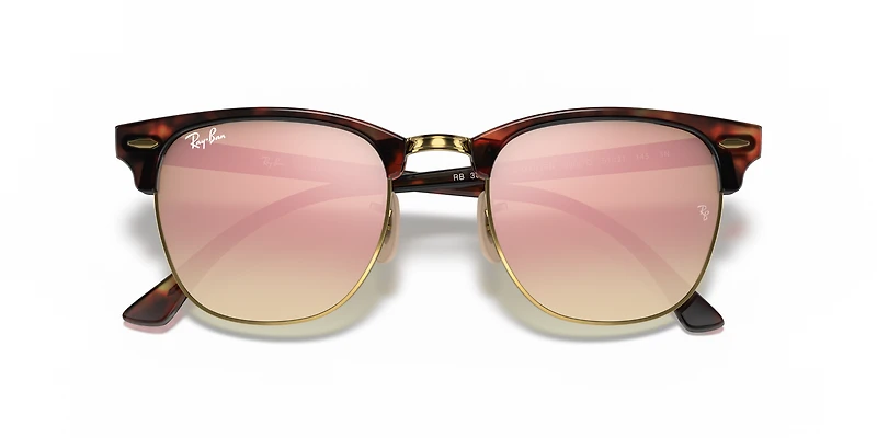 RB3016 Clubmaster Flash Lenses
