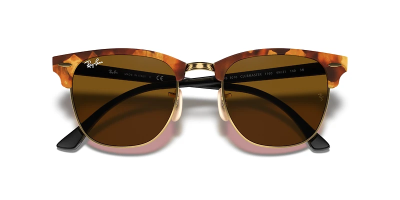 RB3016 Clubmaster Fleck