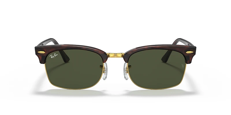 RB3916 Clubmaster Square Legend Gold
