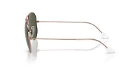 RB3025 Aviator Rose Gold