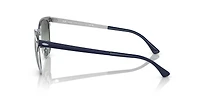 RB3716 Clubmaster Metal Chromance