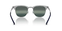 RB3716 Clubmaster Metal Chromance
