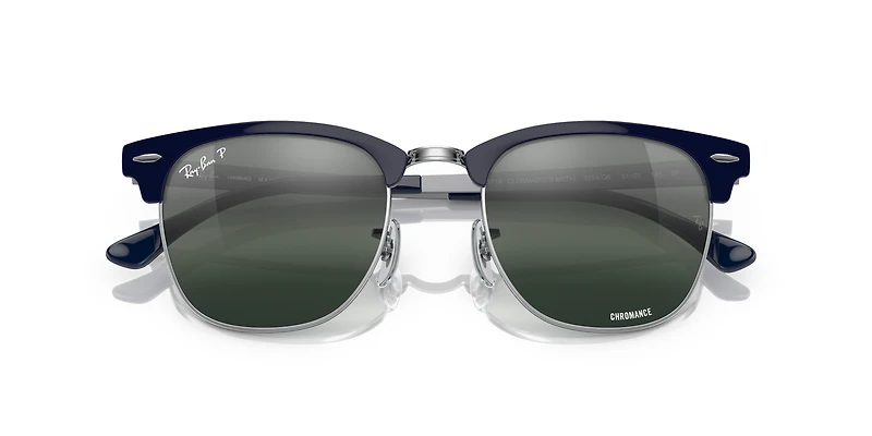 RB3716 Clubmaster Metal Chromance
