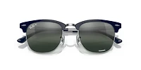 RB3716 Clubmaster Metal Chromance