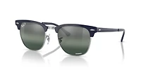RB3716 Clubmaster Metal Chromance