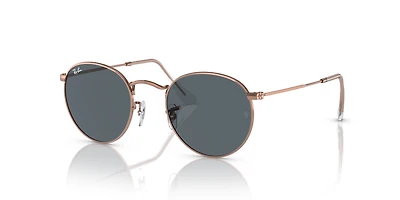 Round Metal Rose Gold