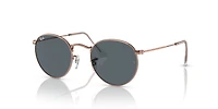 Round Metal Rose Gold