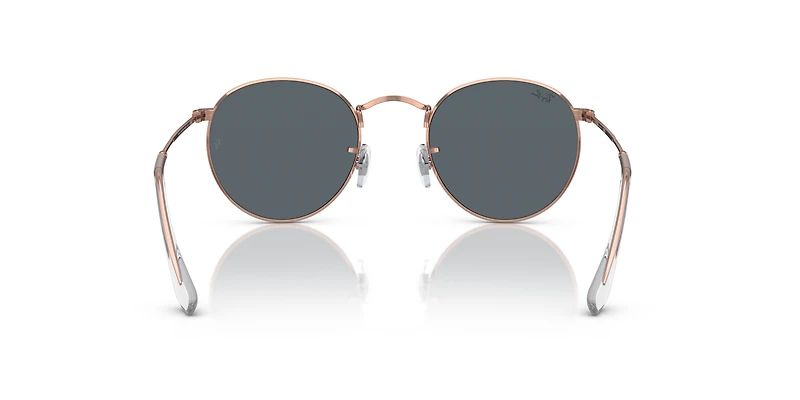 Round Metal Rose Gold
