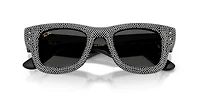 RB4940BP Wayfarer Puffer Crystal Pavè Edition