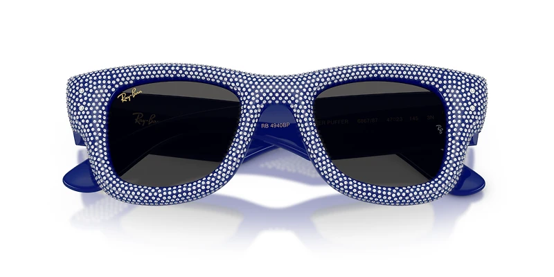 RB4940BP Wayfarer Puffer Crystal Pavè Edition