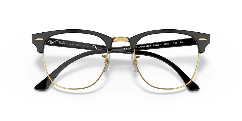 Clubmaster Blue-Violet Light Clear