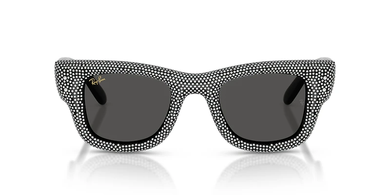 RB4940BP Wayfarer Puffer Crystal Pavè Edition