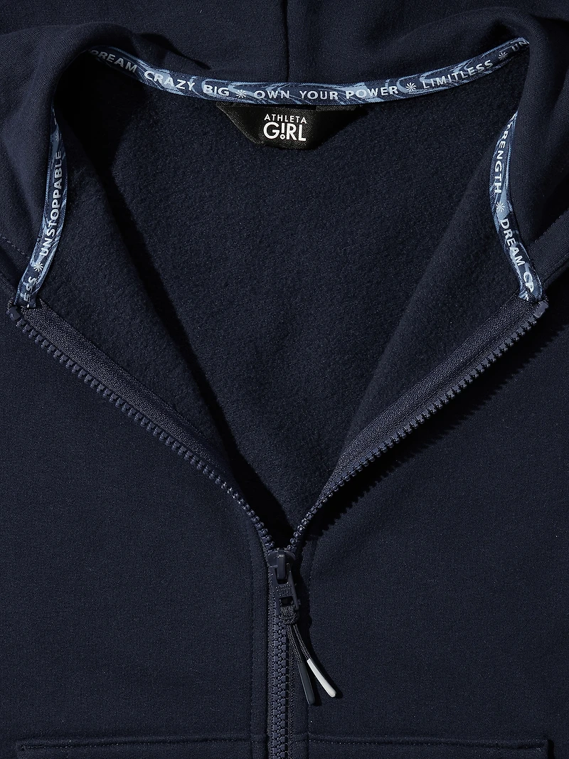 Athleta Girl All Day Full Zip Sweatshirt