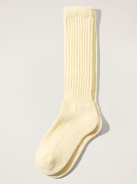 Cloud Scrunch Sock