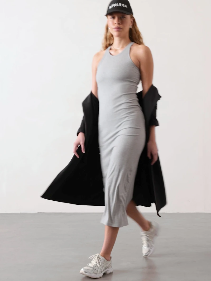 Signature Rib Maxi Dress