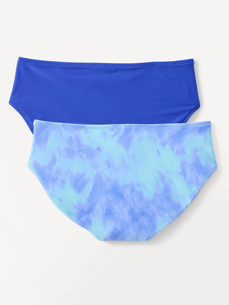 Athleta Girl Reversible Mid Rise Swim Bottom