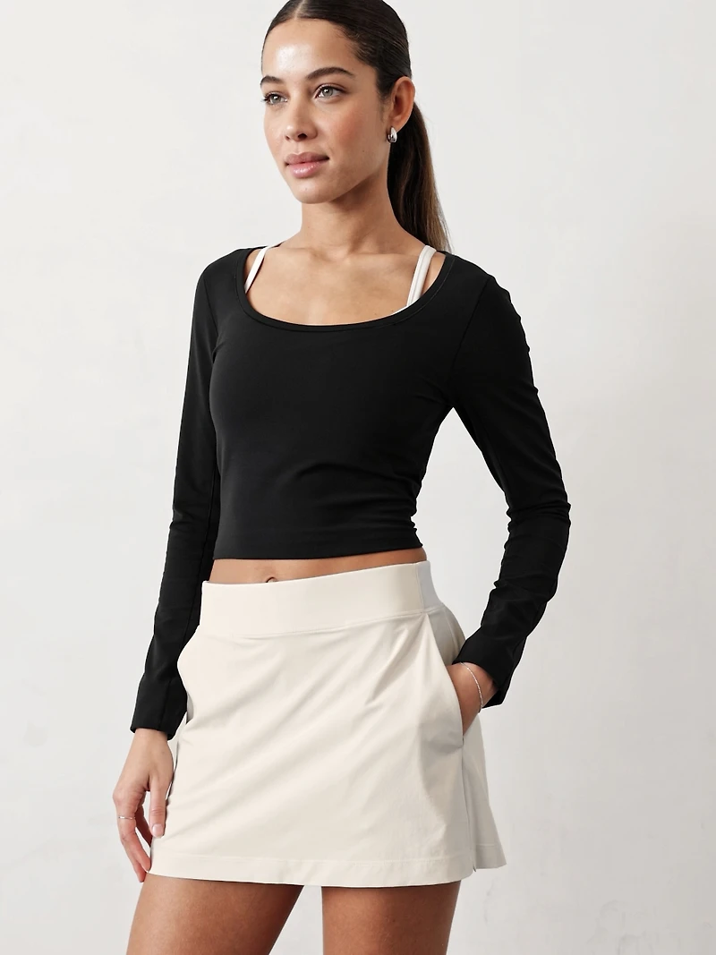 Brooklyn Mid Rise 13 1/2" Skort