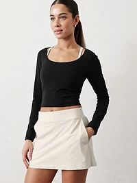 Brooklyn Mid Rise 13 1/2" Skort