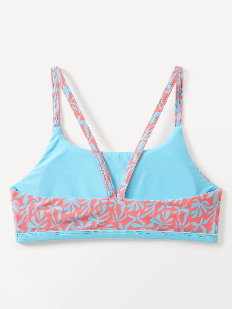 Athleta Girl Reversible Scoop Bikini Top