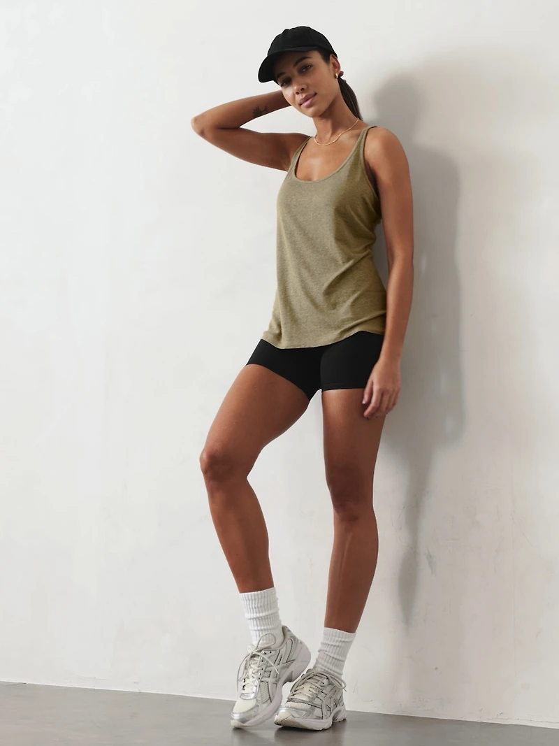 Getaway Linen Blend Tank