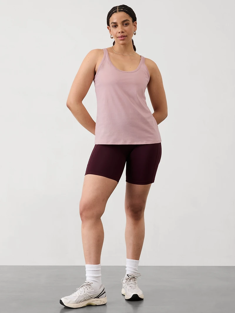 True Cotton Slim Tank