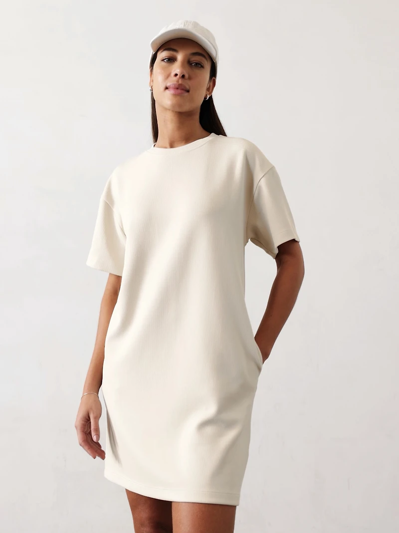 Seasoft Rib Tee Dress