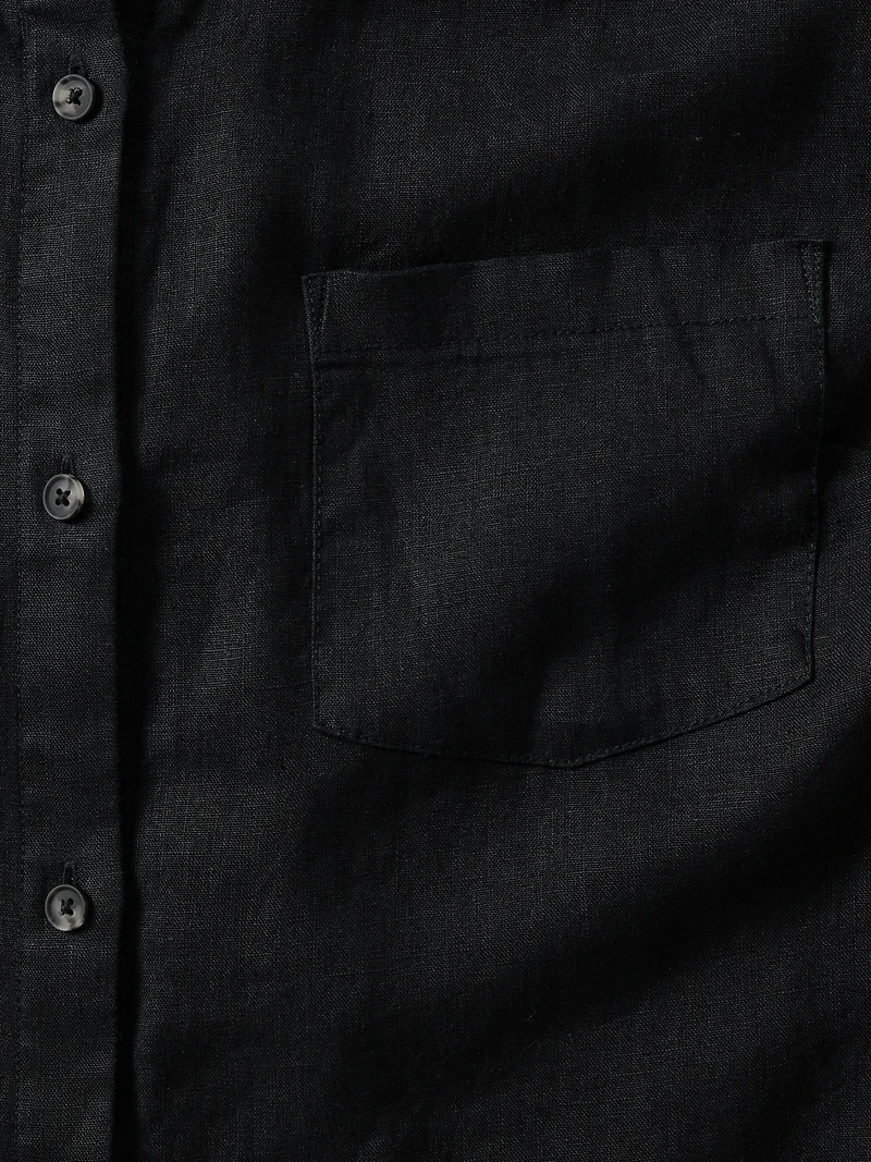 Retreat Linen Short Sleeve Shirt