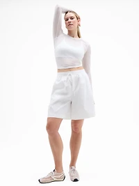 Drift Mid Rise Poplin Bermuda Short
