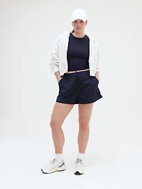 Midday Mid Rise Poplin Short