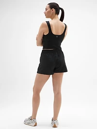 Midday Mid Rise Poplin Short