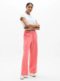 Retroterry High Rise Wide Leg Cargo Pant