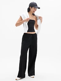 Paradise Mid Rise Wide Leg Pant