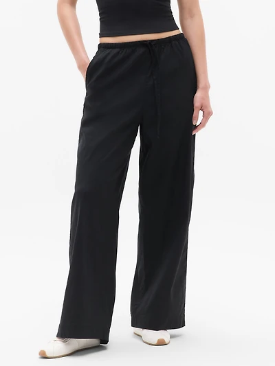 Paradise Mid Rise Wide Leg Pant